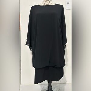 Cb Established 1962 Elegant Black Women's Dress